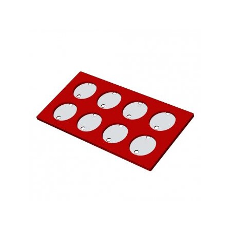 Grace Bio-Labs Secure-Seal Chambers, 9mm Dia, 8x20ul, 20/pk, 20PK 248872